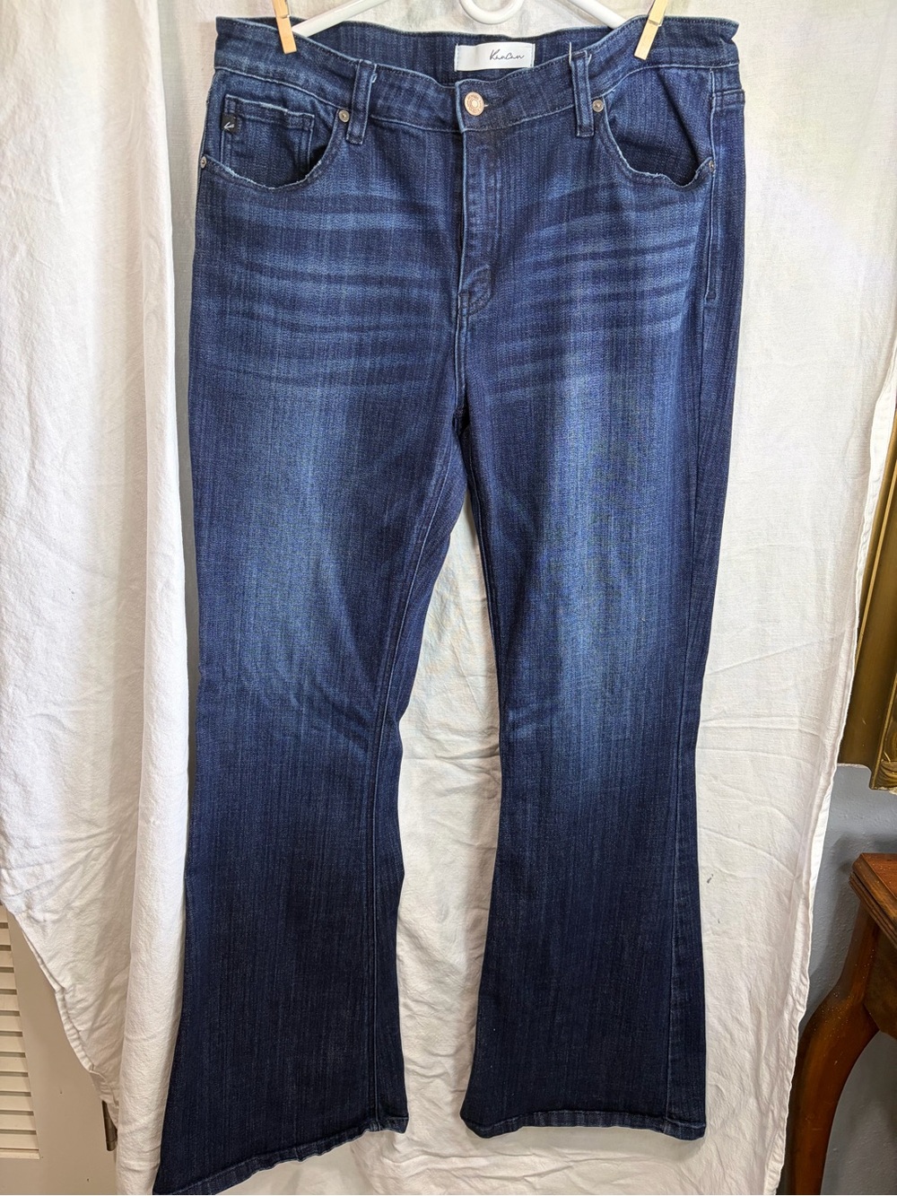 KanCan Dark Blue Flare Jeans